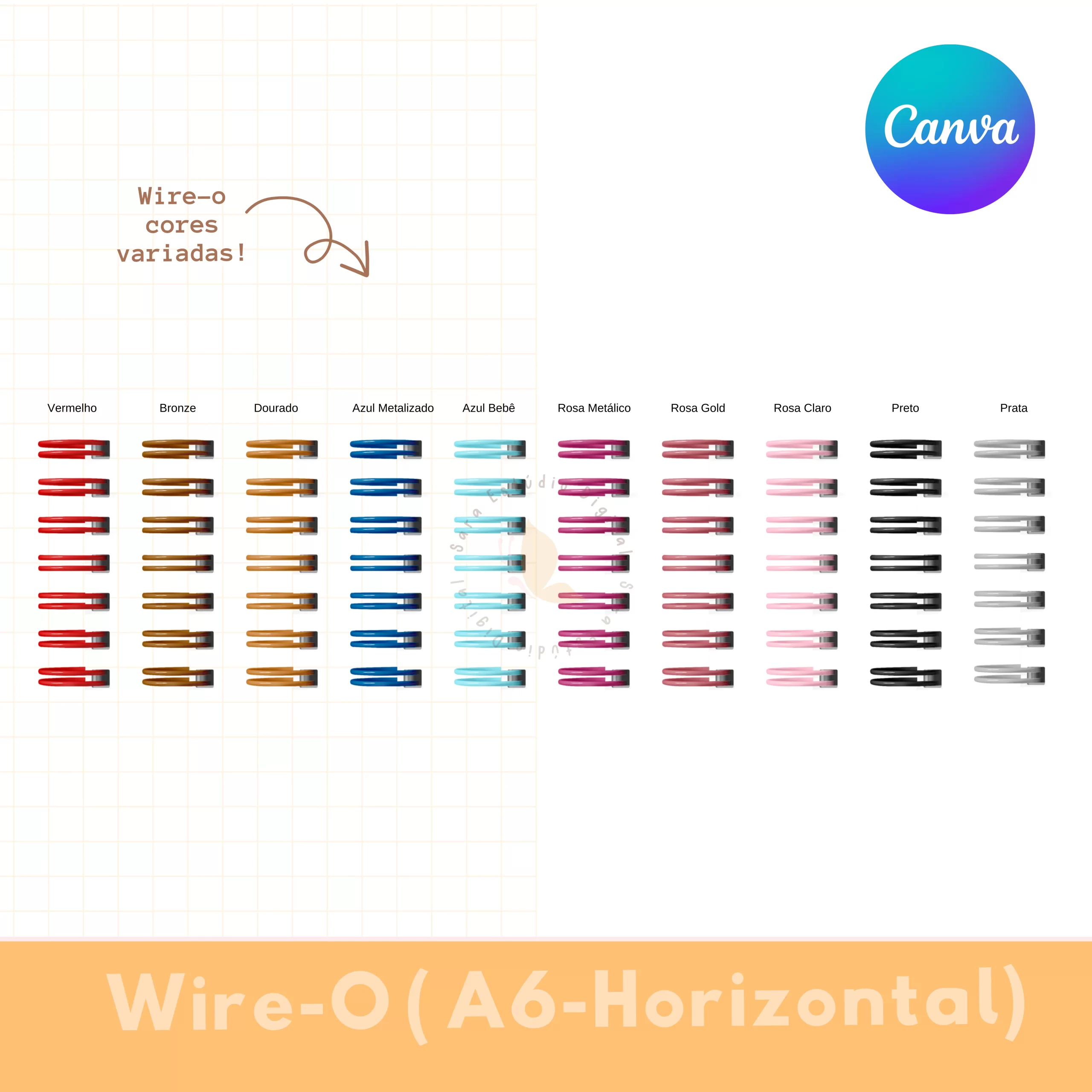 MOCKUP PARA ENCADERNAÇÃO - A6 - 3 EM 1 - Imagem 7
