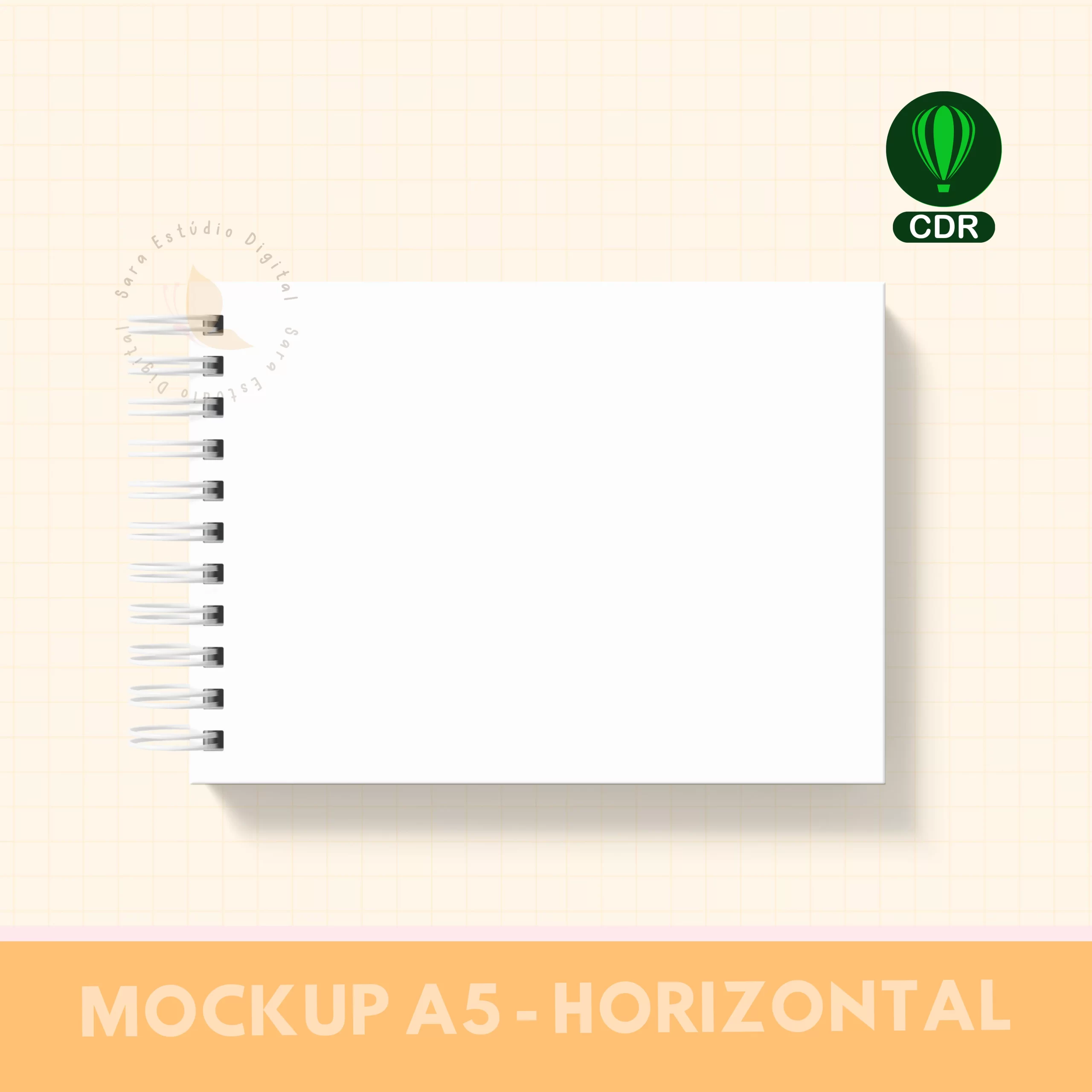 COMBO MOCKUPS PARA ENCADERNAÇÃO - CorelDRAW - Imagem 8