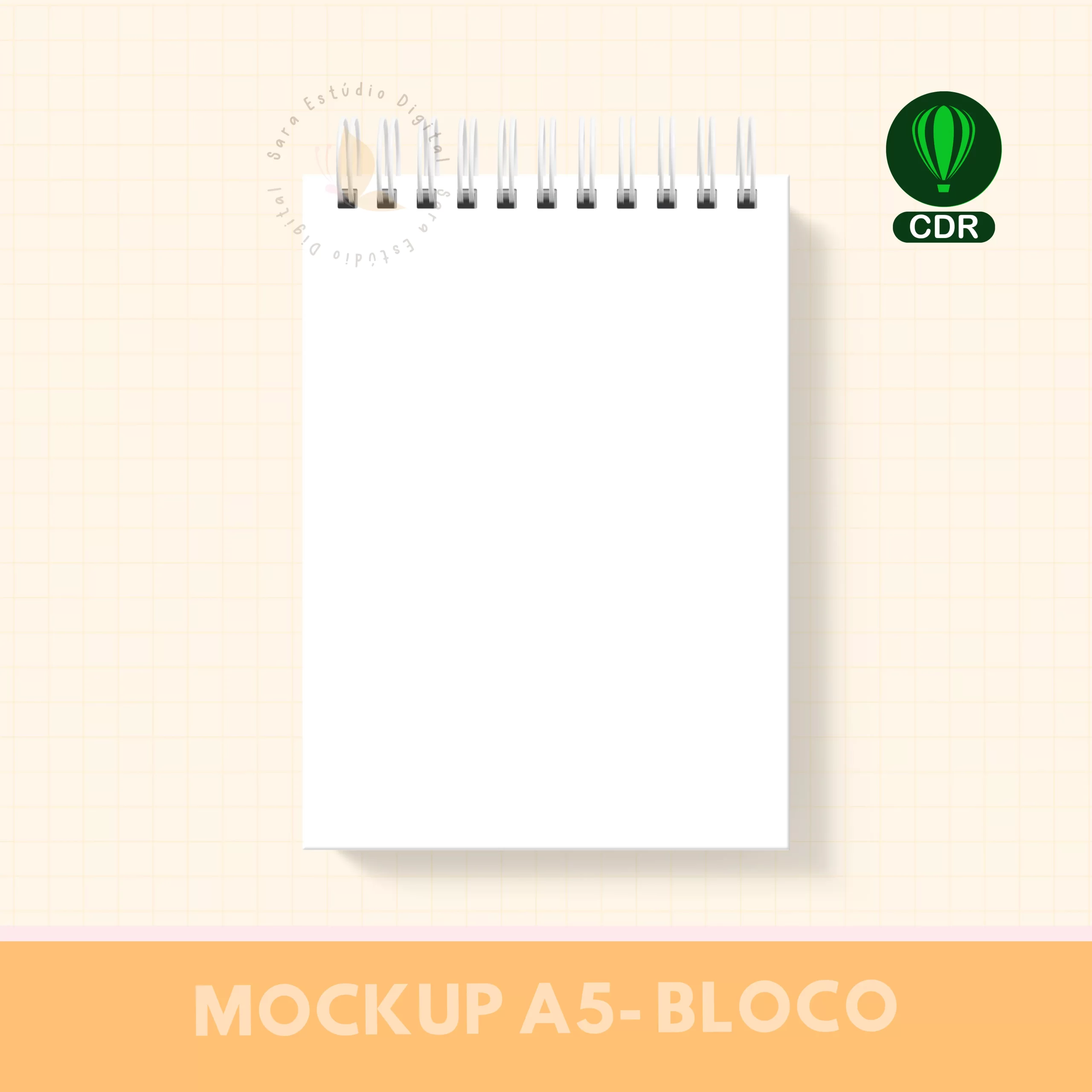 COMBO MOCKUPS PARA ENCADERNAÇÃO - CorelDRAW - Imagem 9