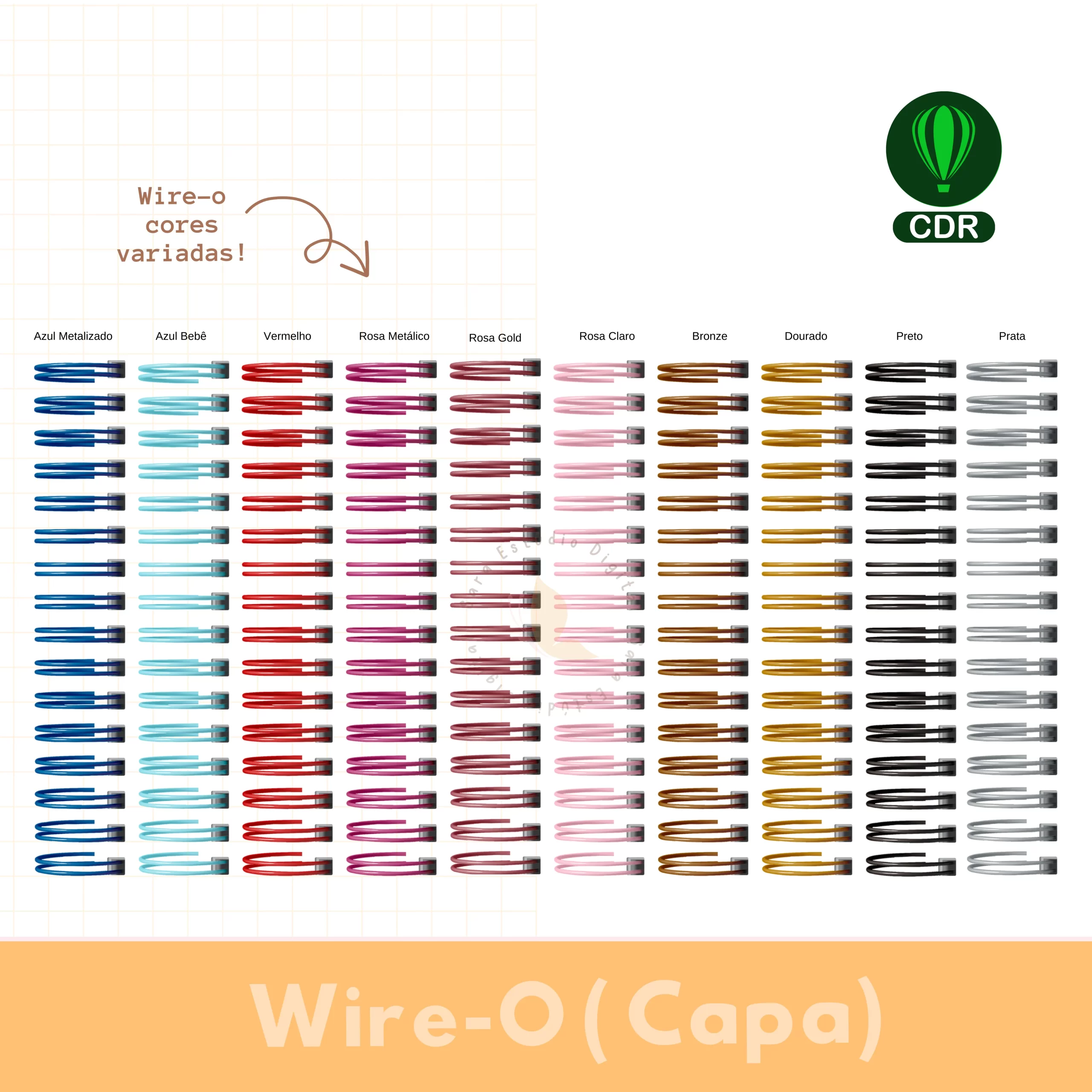 COMBO MOCKUPS PARA ENCADERNAÇÃO - CorelDRAW - Imagem 25