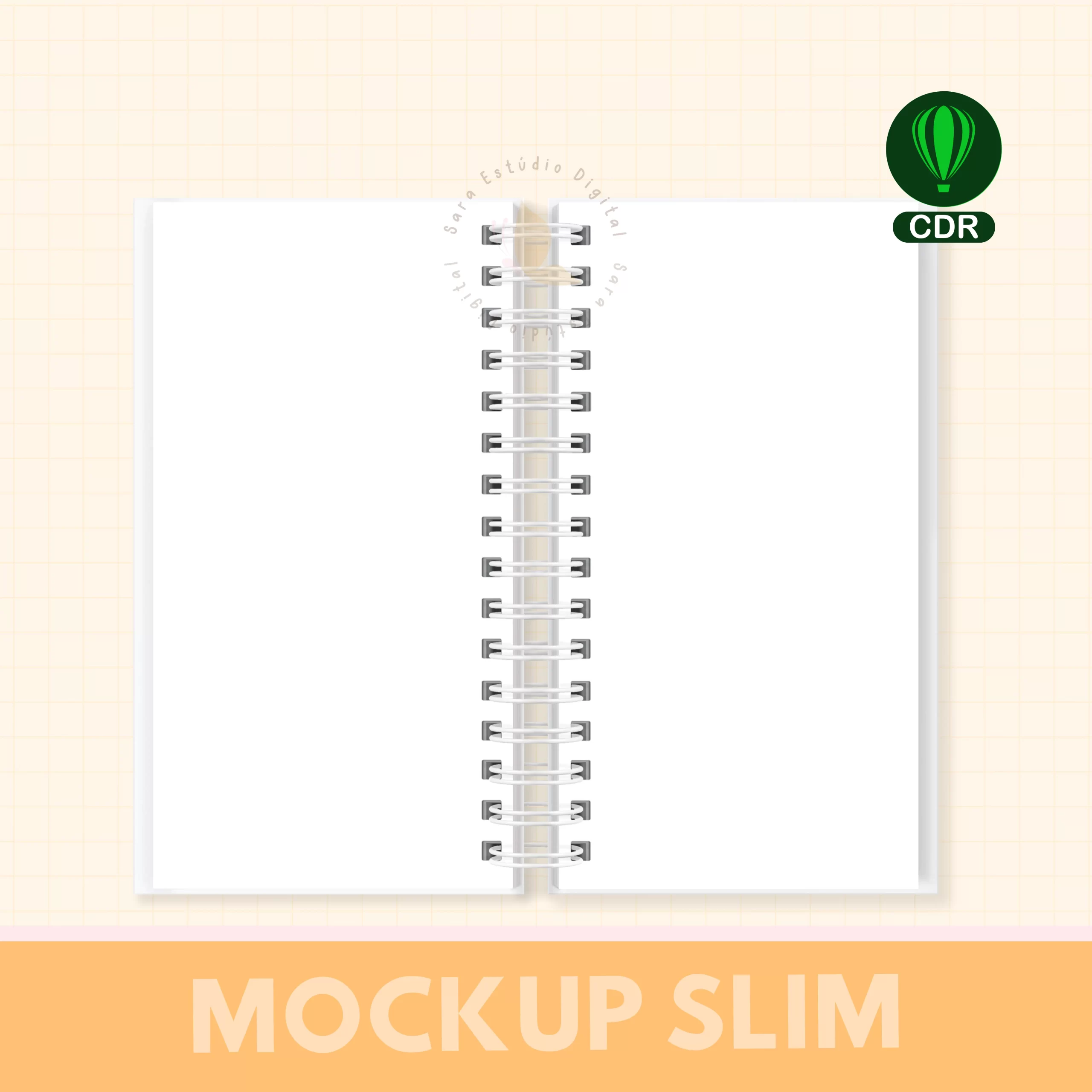 COMBO MOCKUPS PARA ENCADERNAÇÃO - CorelDRAW - Imagem 18