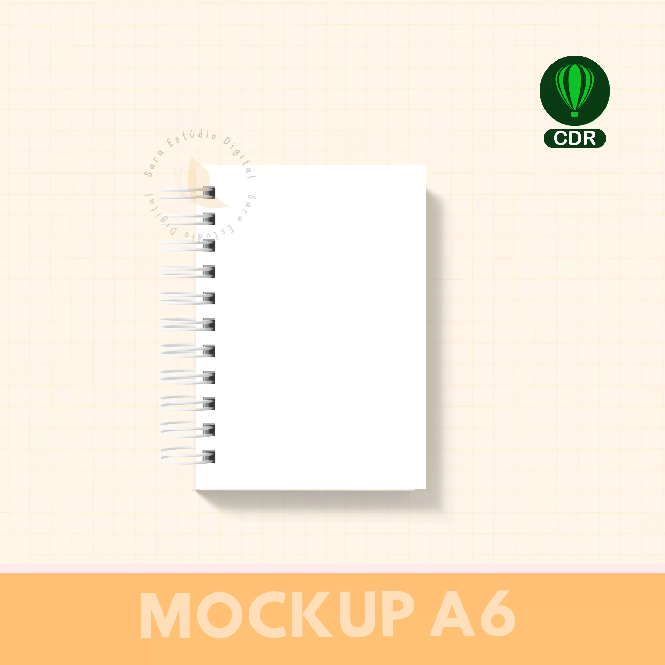 COMBO MOCKUPS PARA ENCADERNAÇÃO - CorelDRAW - Imagem 10