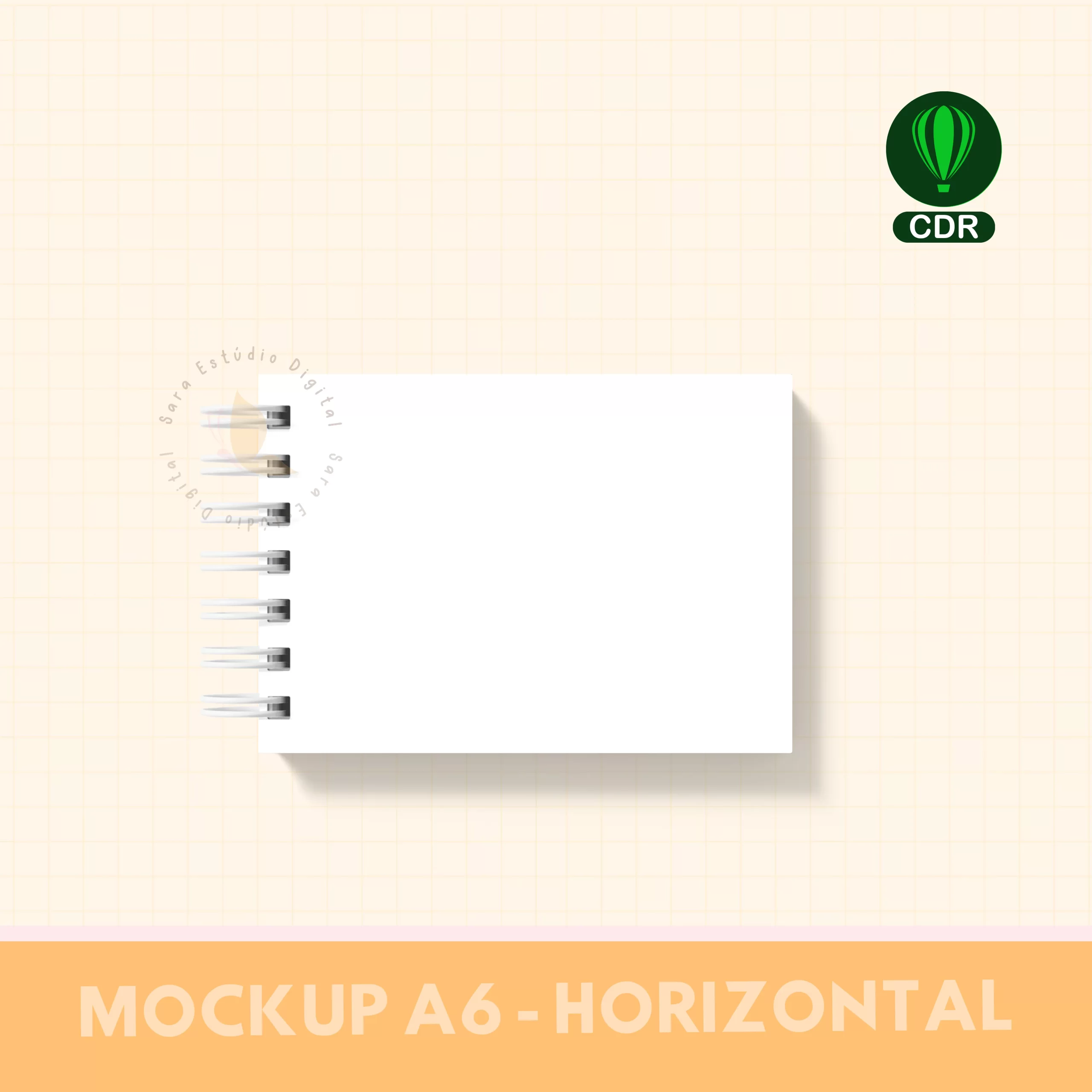 COMBO MOCKUPS PARA ENCADERNAÇÃO - CorelDRAW - Imagem 11