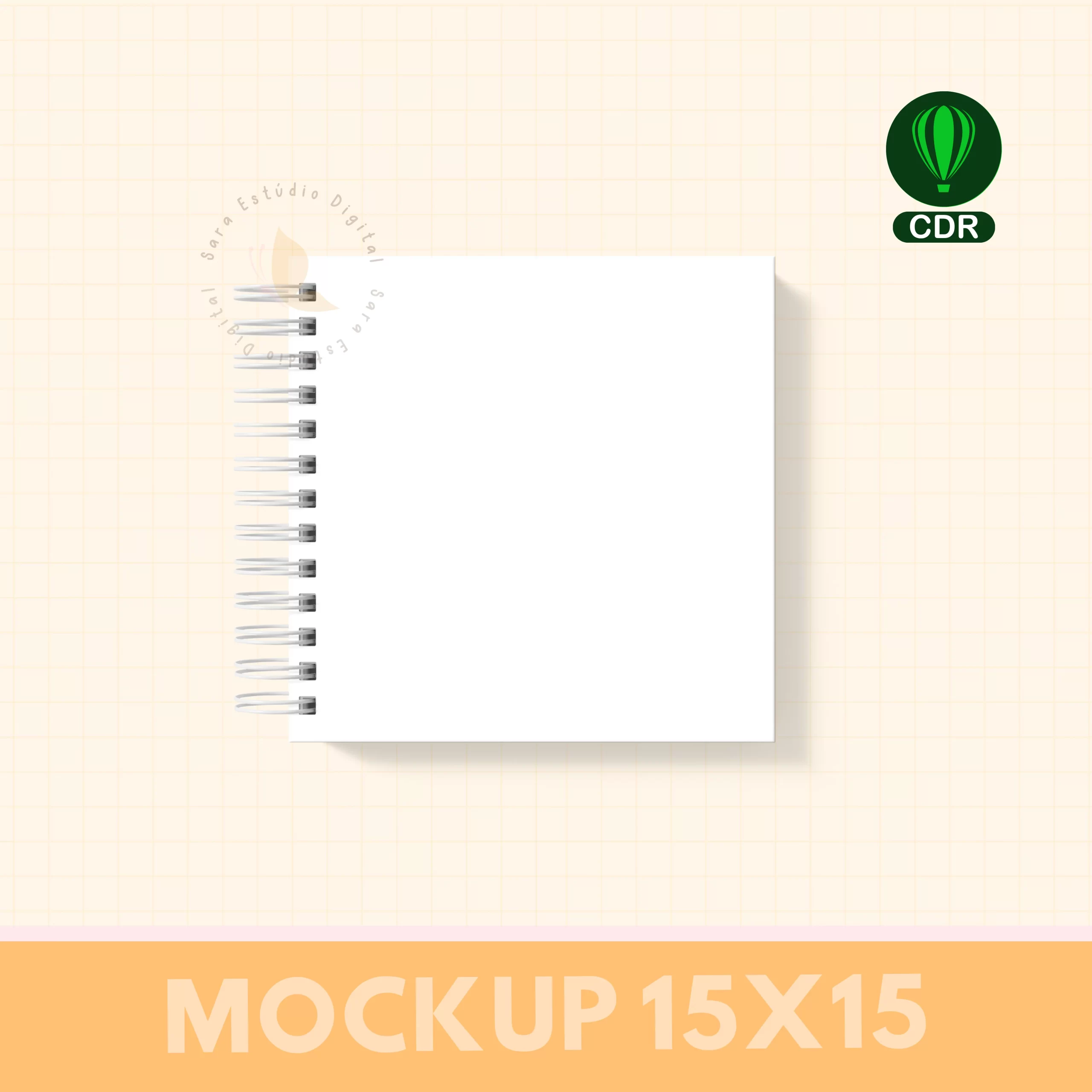 COMBO MOCKUPS PARA ENCADERNAÇÃO - CorelDRAW - Imagem 19