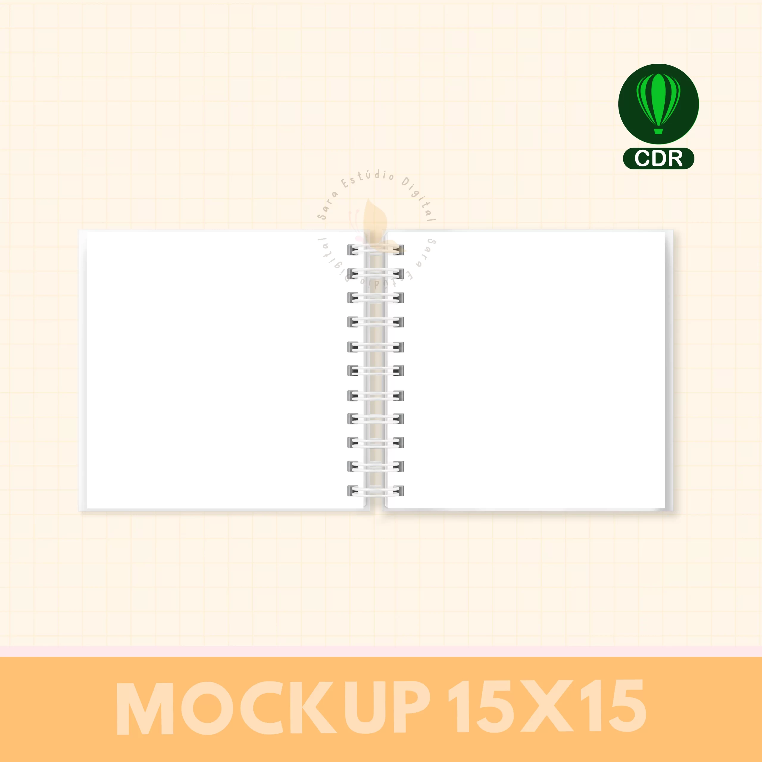 COMBO MOCKUPS PARA ENCADERNAÇÃO - CorelDRAW - Imagem 20
