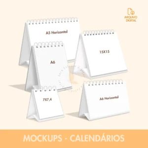 MOCKUPS PARA CALENDÁRIOS
