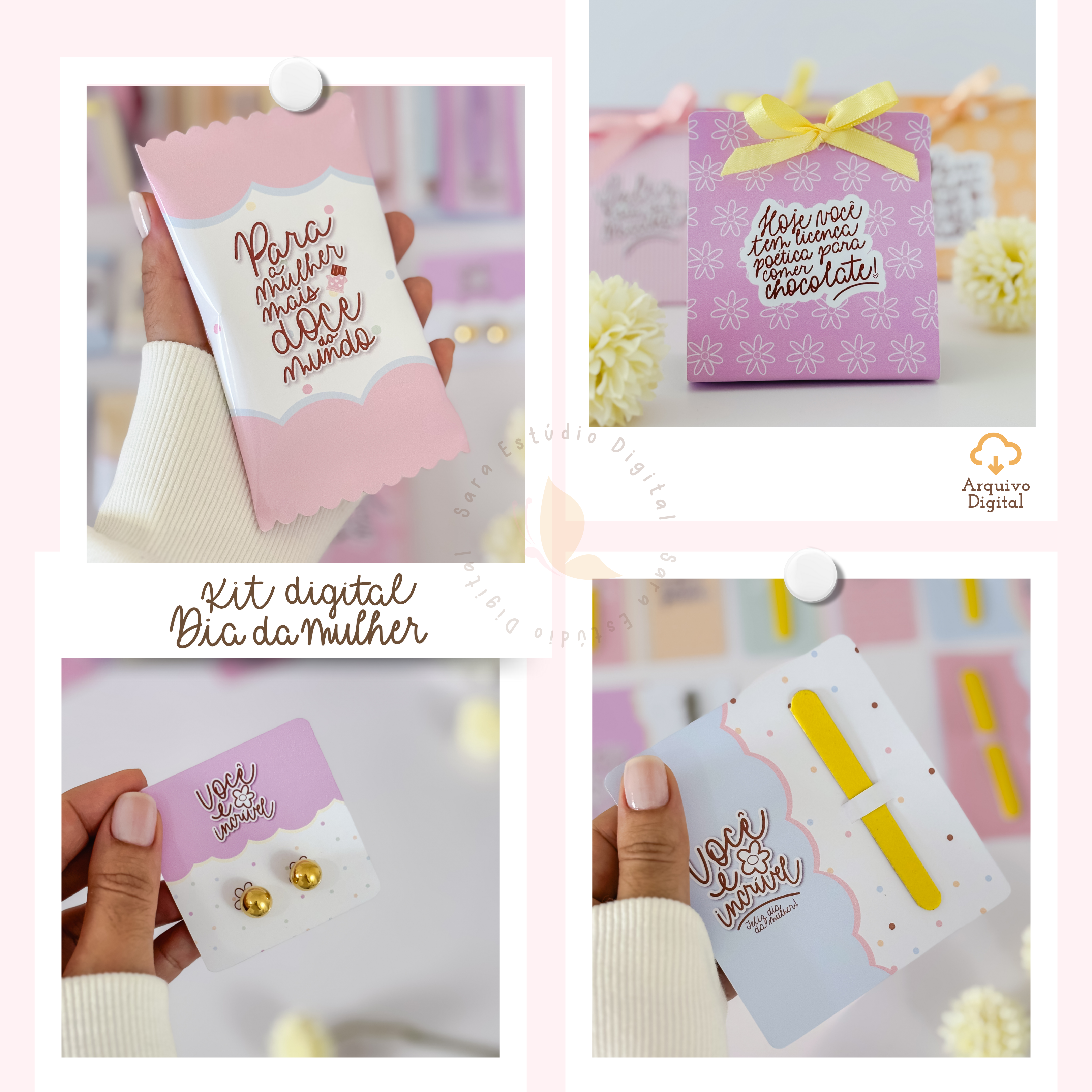Kit Digital Completo - Para além do dia da Mulher