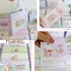 Kit Digital Completo Páscoa Fofinha - Cupom: OFF15