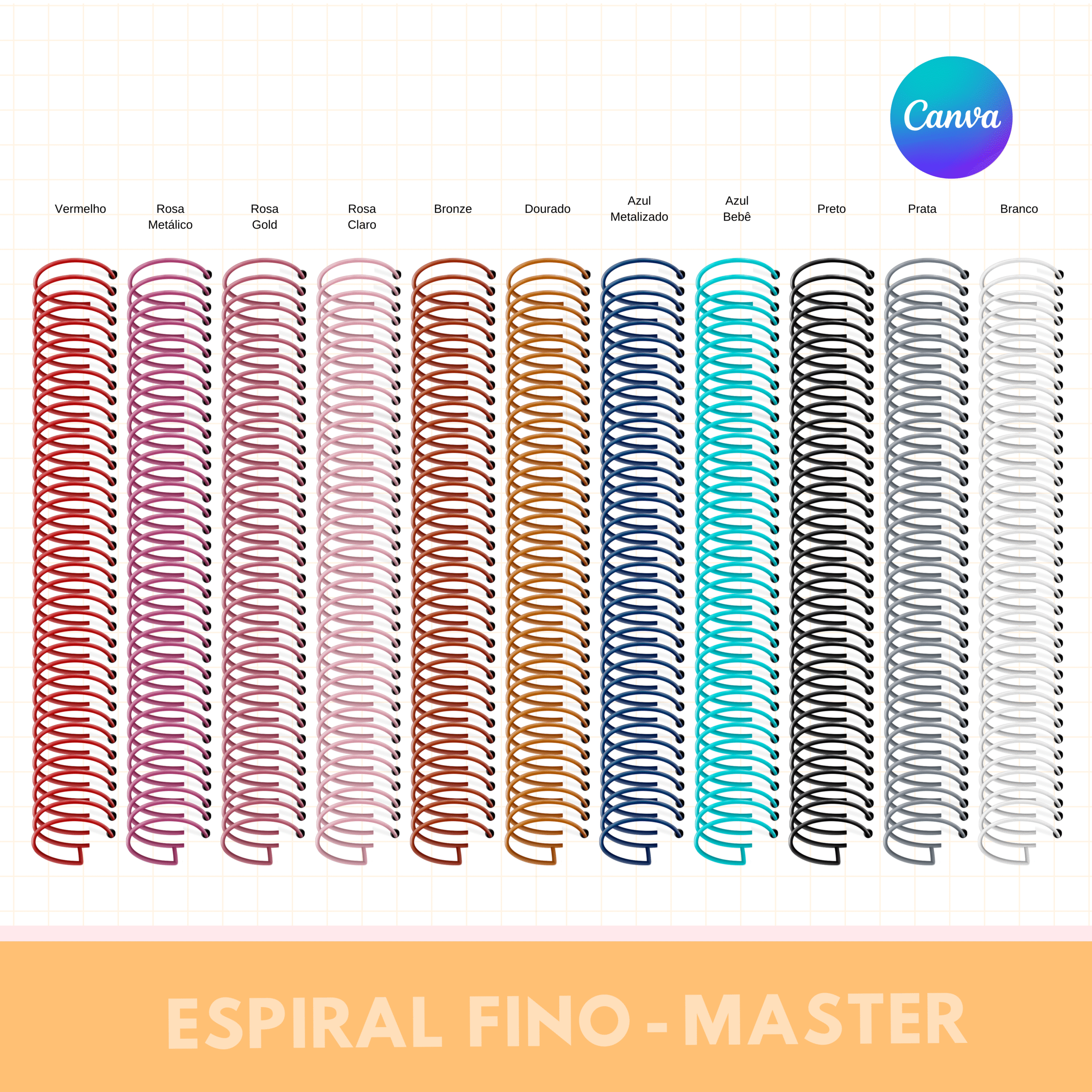 COMBO DE MOCKUPS PARA ENCADERNAÇÃO COM ESPIRAL - CANVA - Imagem 10