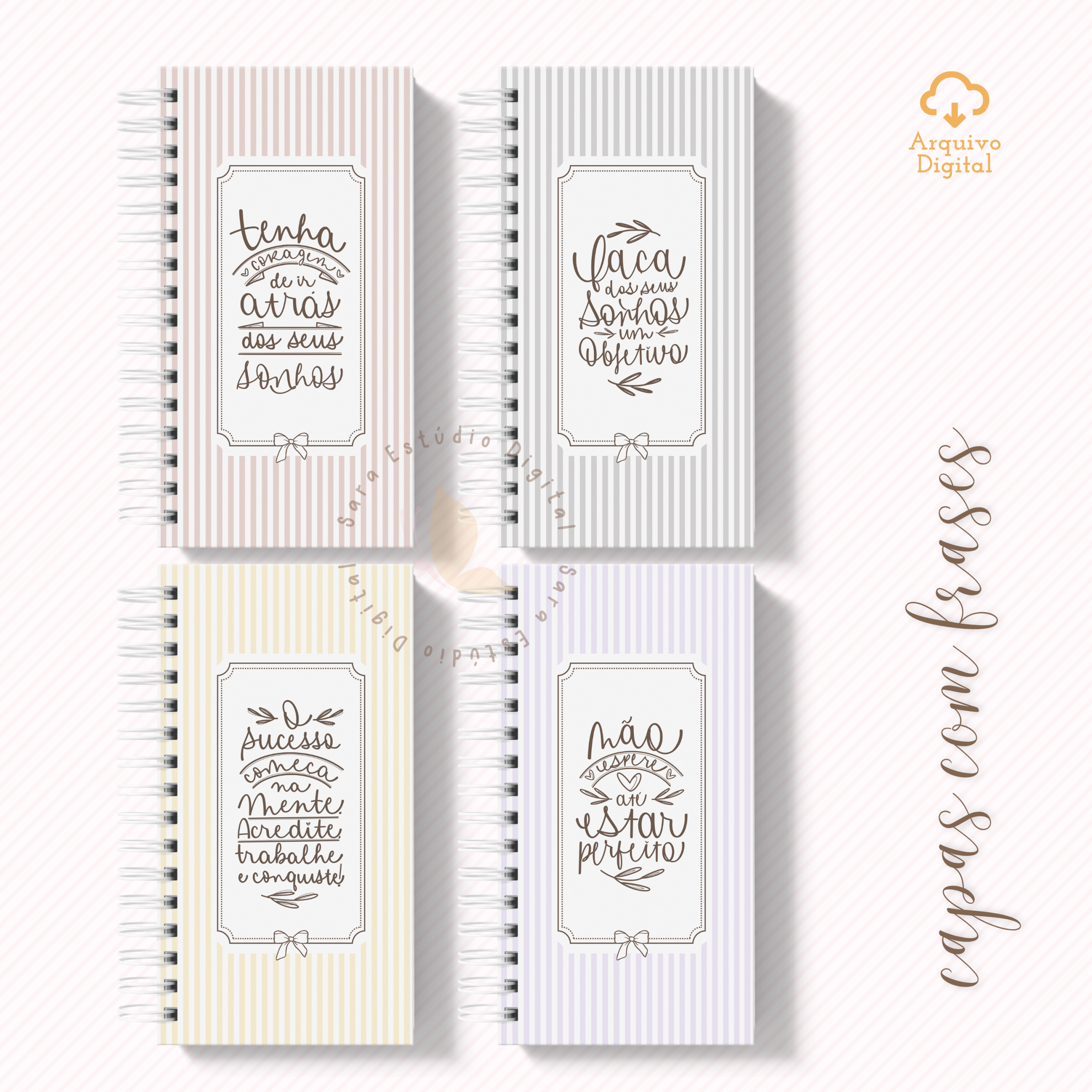 PLANNER SLIM NÃO DATADO - VERTICAL EM 8 CORES - Imagem 7