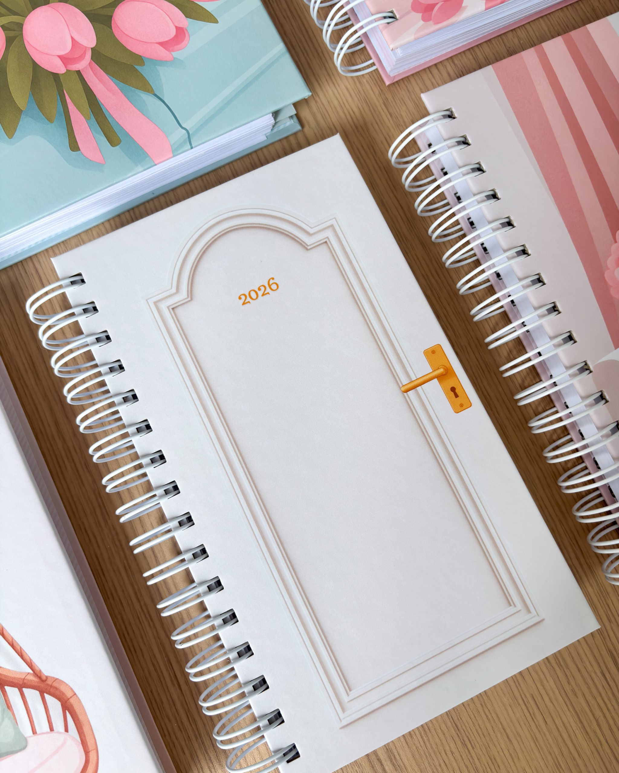 PLANNER SLIM 2026 - VERTICAL SEM PAUTA EM 8 CORES - Imagem 21