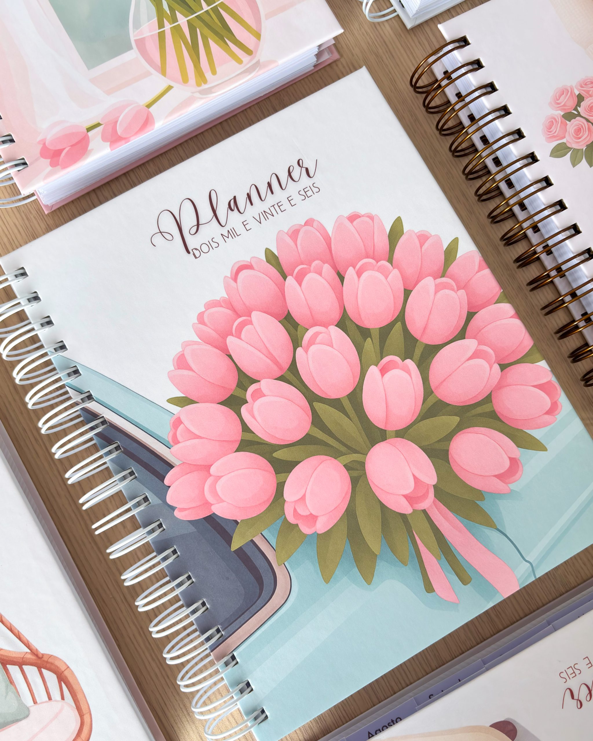 PLANNER MASTER 2026 - VERTICAL SEM PAUTA EM 8 CORES - Imagem 23