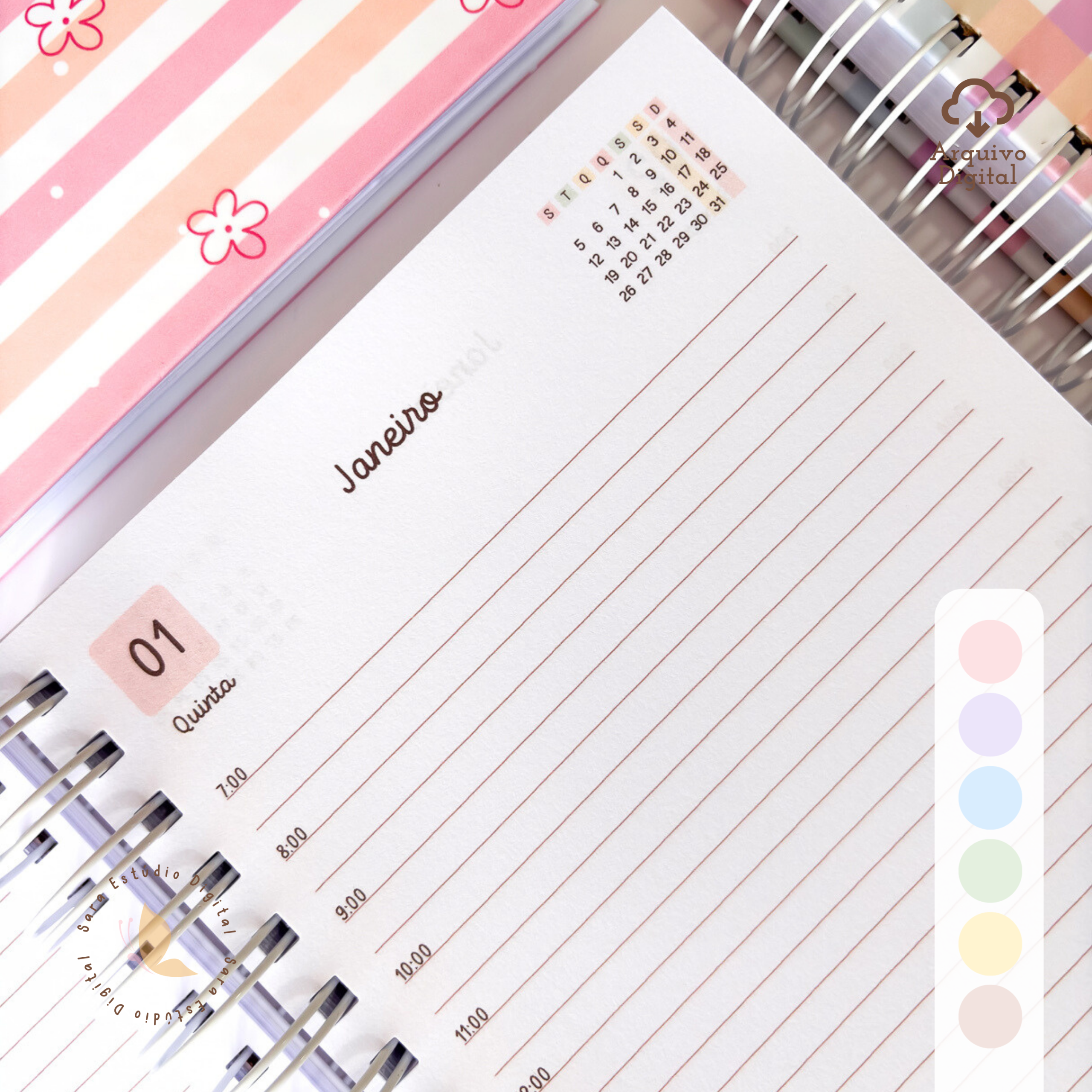 Agendas A5 2026 – Portugal - Imagem 2