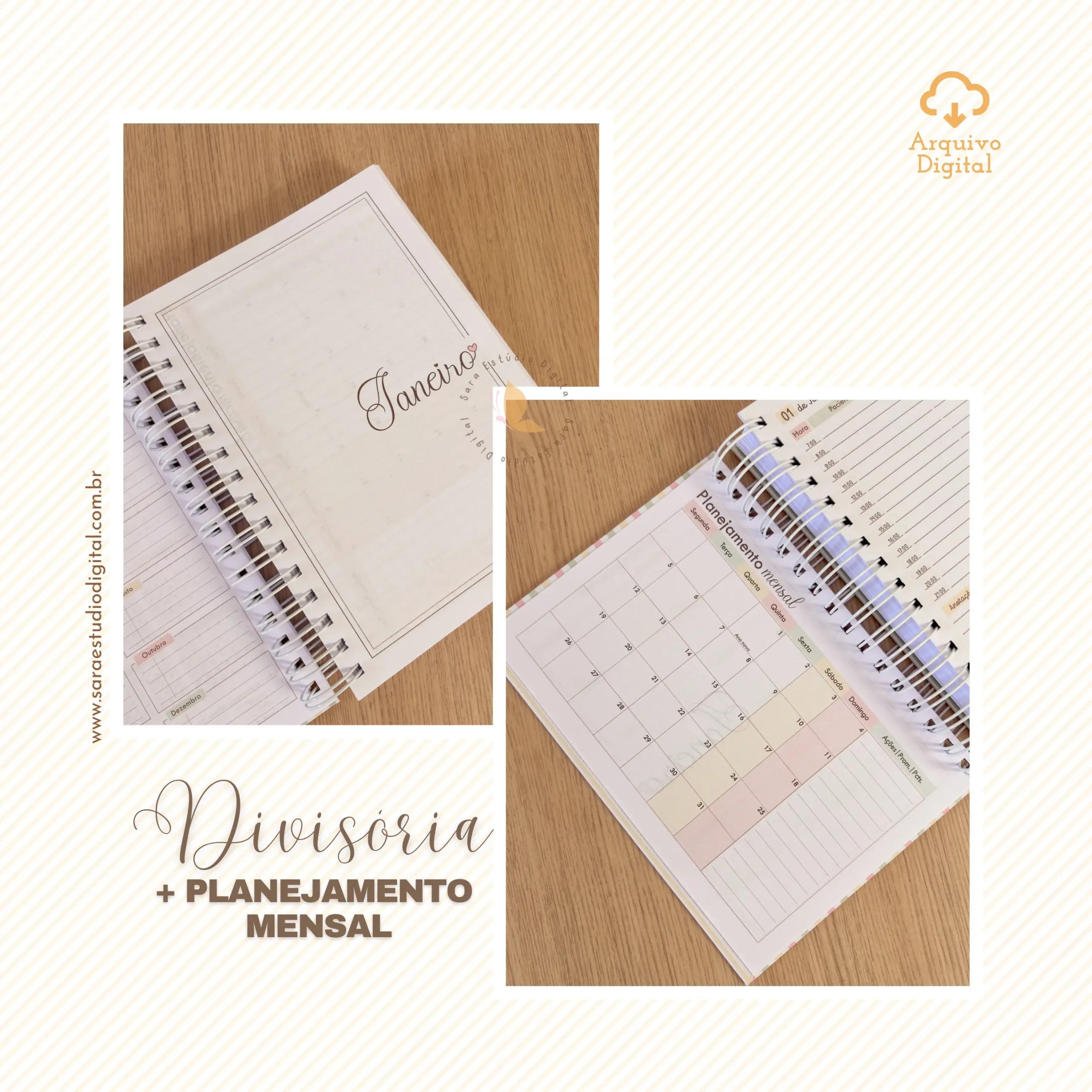 Agendamentos Nail Designer 2026 – 8 cores - Imagem 9