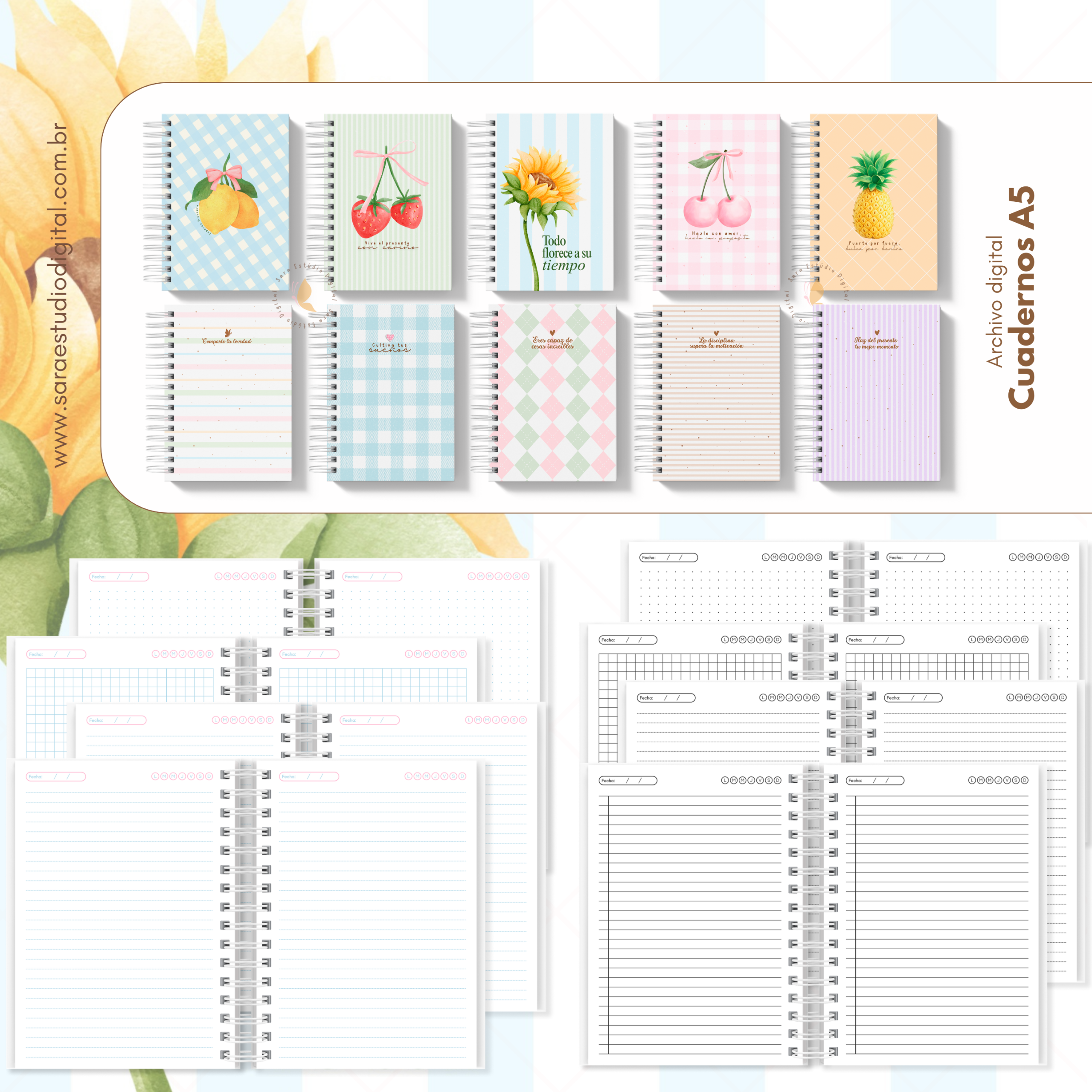 Archivo digital combo de cuadernos + extras - Español - Imagem 9